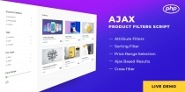 Ajax Products Filter Script Screenshot 1