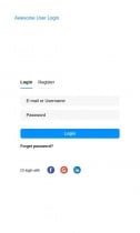 Awesome User Login  System PHP Screenshot 1