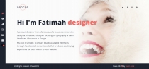 Zahra - Personal vCard And Resume Template Screenshot 4