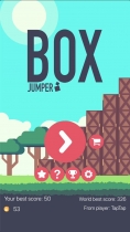 Box Jumper - iOS Source Code Screenshot 1