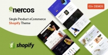 Enercos - Single Product eCommerce Shopify Theme Screenshot 1