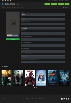 BurnMotion - Movies And TV Database PHP Screenshot 5