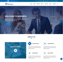 Business - Multipurpose Corporate HTML Template  Screenshot 2