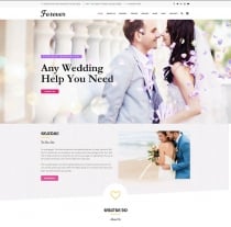 Forever - Wedding Planner WordPress Theme Screenshot 2