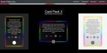 Modern Profile Cards HTML CSS Screenshot 7