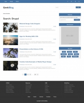 GeekBlog - HTML5 Web Development Design Blog Theme Screenshot 6
