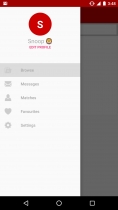 Hook Up - Android Studio UI Kit Screenshot 1