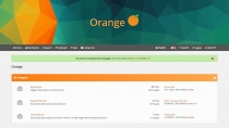 Orange Flat MyBB Theme Screenshot 6