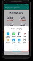 Daily Expense Manager - Android Source Code Screenshot 7