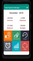 Daily Expense Manager - Android Source Code Screenshot 9