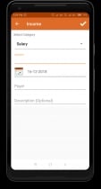 Daily Expense Manager - Android Source Code Screenshot 10