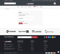 Laredo - Shoes Store Responsive HTML5 Template Screenshot 2