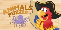 Animals Puzzle Kids Game - Unity Project Screenshot 1