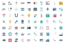 190 Power and Energy Color Vector Icon Pack Screenshot 2