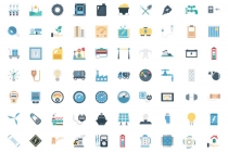190 Power and Energy Color Vector Icon Pack Screenshot 3