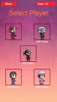 Ninja Stuff Run - Unity Endless Run Game Screenshot 2