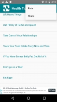 Health Tips - Android Studio Source Code Screenshot 6
