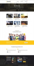 ArmStrong - Factory Industrial WordPress Theme Screenshot 2