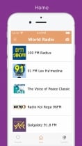 World Radio - iOS Source Code Screenshot 1