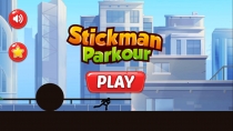 Stickman Runner Parkour - Template Buildbox Screenshot 1