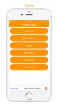 Funny Face Maker - iOS Source Code Screenshot 1