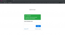 Adminer - PHP Authentication And User Management Screenshot 5