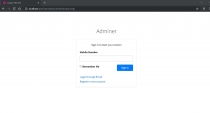Adminer - PHP Authentication And User Management Screenshot 6