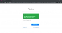 Adminer - PHP Authentication And User Management Screenshot 7