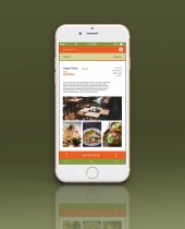Mobile Vegan Food Finder App - 6  PSD Templates  Screenshot 5