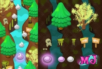 2D Game Level Maps Screenshot 1