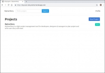 MyUserStory - Project Management Tool Ruby Screenshot 1