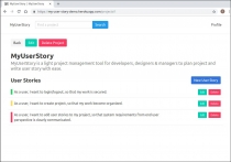 MyUserStory - Project Management Tool Ruby Screenshot 2