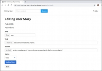 MyUserStory - Project Management Tool Ruby Screenshot 5