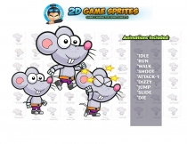 Rat 2D Game Character Sprites Screenshot 1