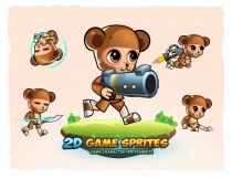 BearBoy 2D Game Sprites Screenshot 1
