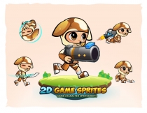 Dogie Boy 2D Game Sprites Screenshot 1