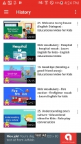 My Youtube Chanel - Android App Template Screenshot 2