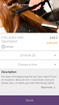 Hair Salon - Android App Template Screenshot 7