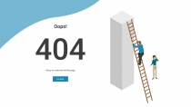 Creative 404 Pages Screenshot 3