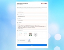 Ajax PHPContactForm Screenshot 1
