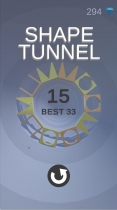  Shape Tunnel - Complete Unity Game  Screenshot 8