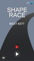 Shape Race - Complete Unity Game  Screenshot 1