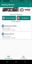 Meeting Monitor - Android Source Code Screenshot 1
