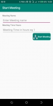 Meeting Monitor - Android Source Code Screenshot 3