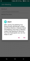 Meeting Monitor - Android Source Code Screenshot 6