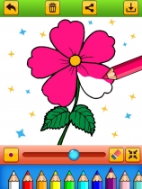 Flower Coloring Game For iOS Screenshot 3
