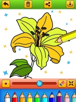 Flower Coloring Game For iOS Screenshot 5