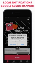 Easy Workout - iOS Fitness Application  Screenshot 4