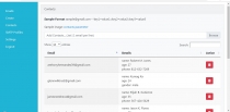 Bulk Email Sender PHP Script Screenshot 1