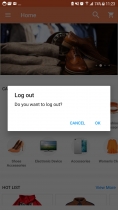 Shopping App - Android Source Code Screenshot 5